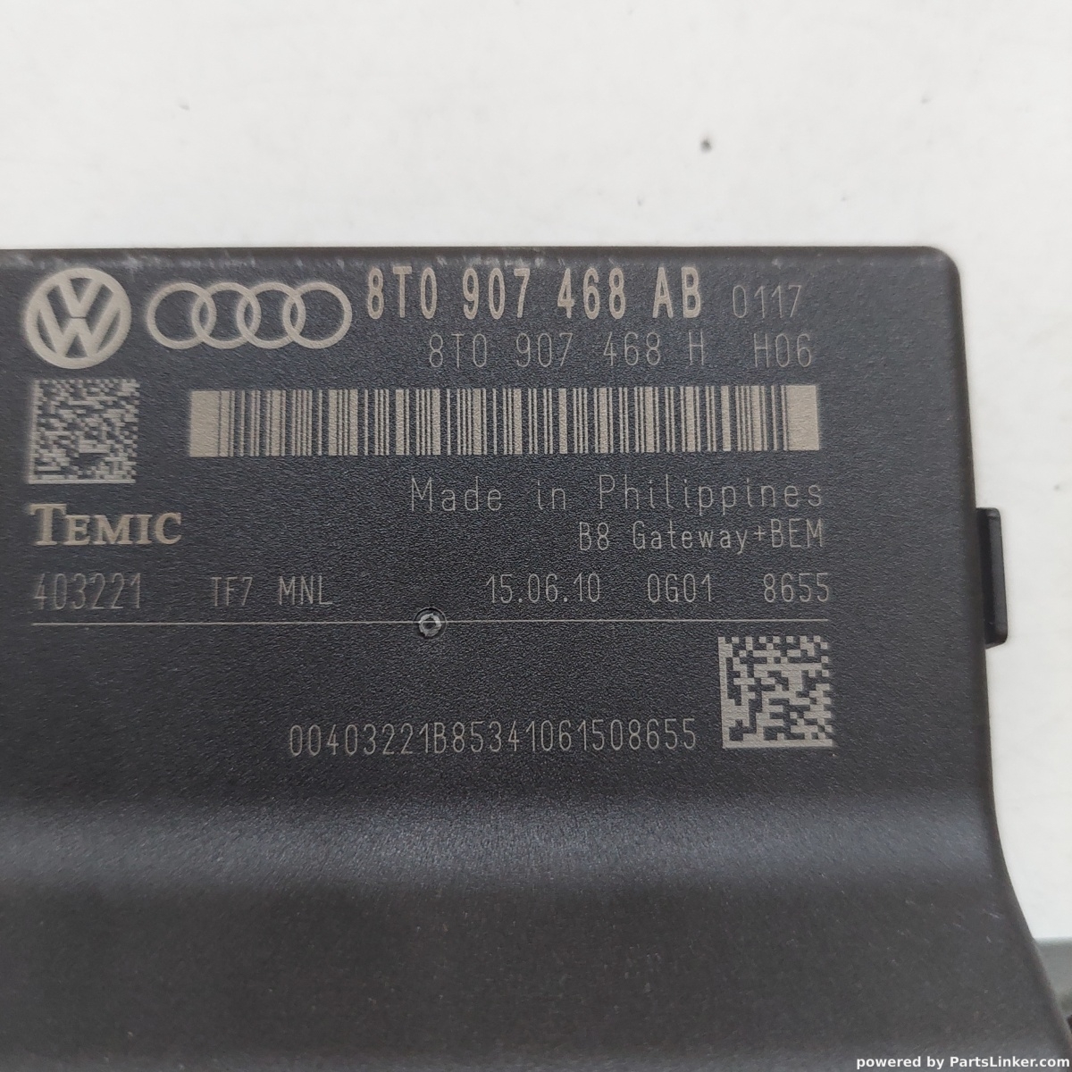 Modul control AUDI A5/S5 Convertible (8F7) [ 2009 - 2017 ] OEM 8t0907468ab – foto 2