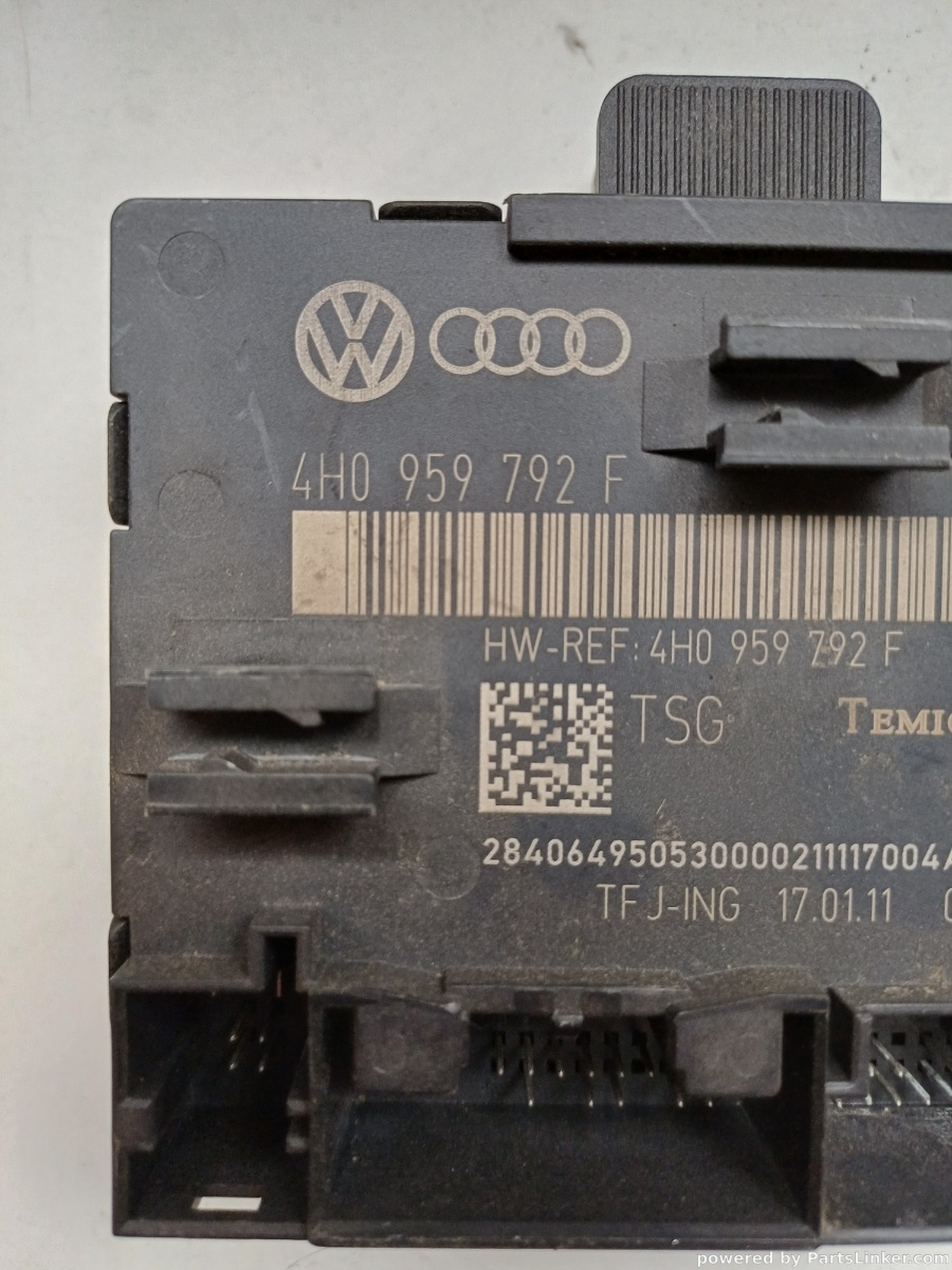 Modul control AUDI A8 III (4H2, 4H8, 4HC, 4HL) [ 2009 - 2018 ] OEM 4H0959792F – foto 2