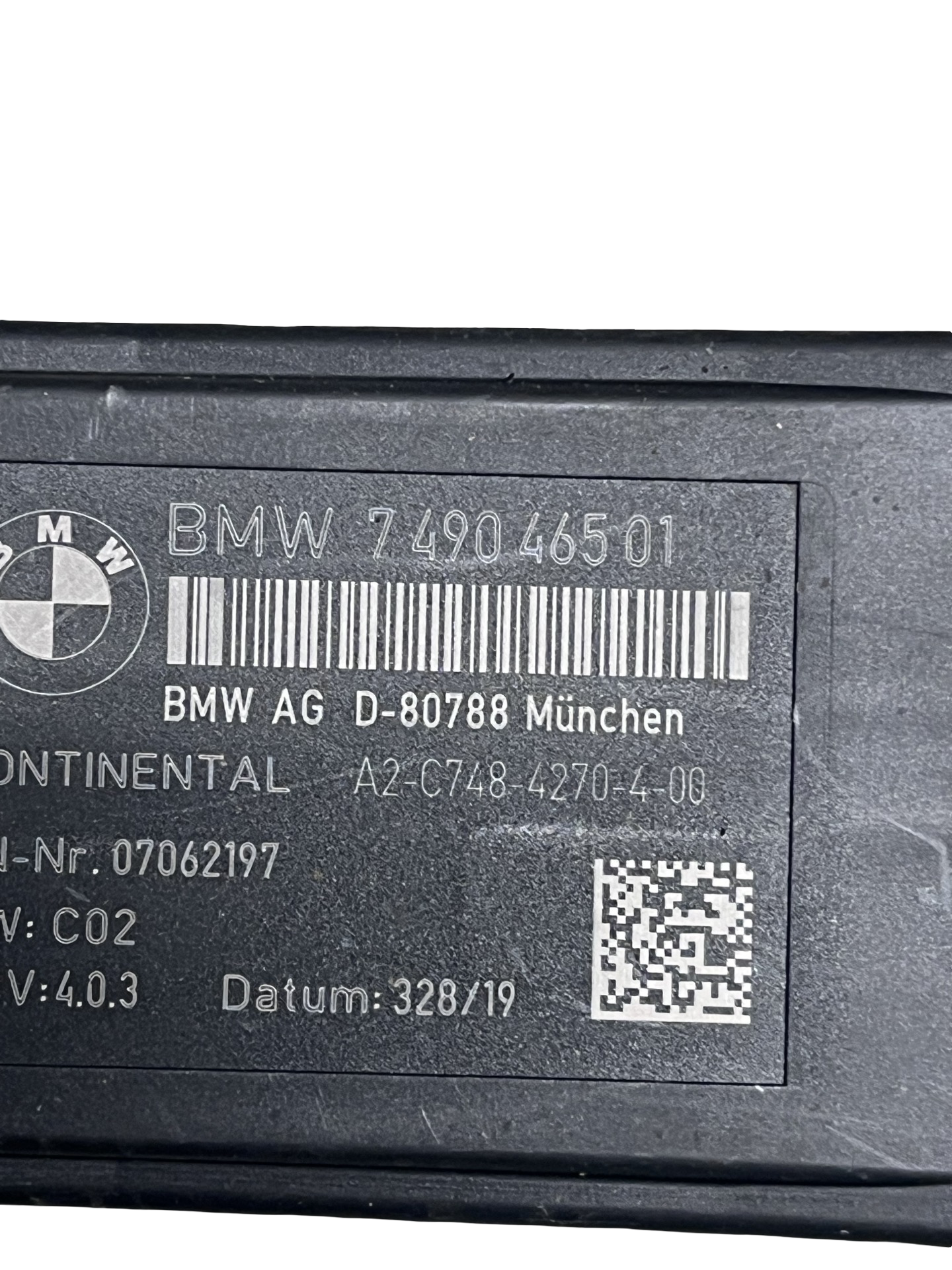 Modul control Scaun dreapta față BMW X1 F48 2015–2022 20i Steptronic B48A20A - cod: 749046501 MICA FISURA PE SPATE ! – foto 2