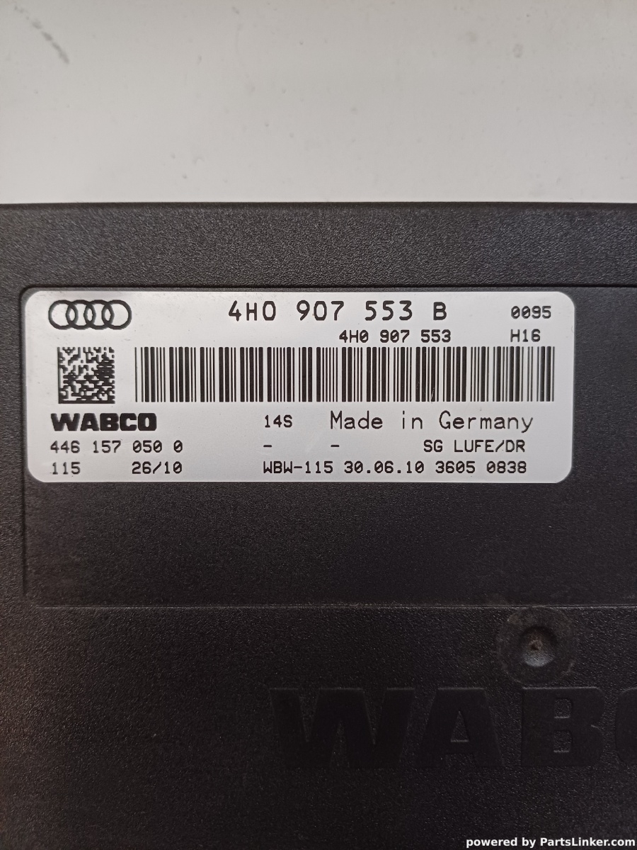 Modul control suspensie AUDI A8 III (4H2, 4H8, 4HC, 4HL) [ 2009 - 2018 ] OEM 4H0907553B – foto 2