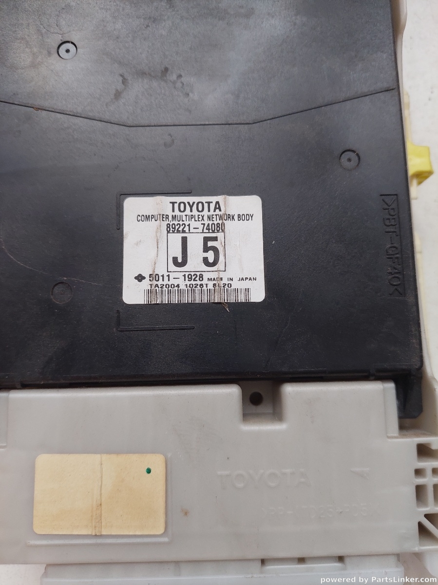 Modul control TOYOTA IQ (_J1_) [ 2008 - > ] OEM 8922174080 – foto 2