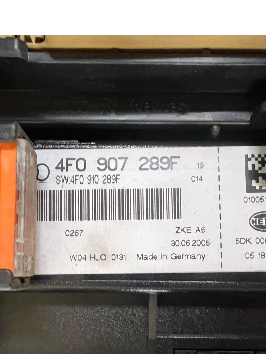 Modul de confort AUDI A6 III Avant 4F5, C6 2005 - 2011, AUDI A6/S6 III Saloon 4F2, C6 2004 - 2011 4F0907289F – foto 2