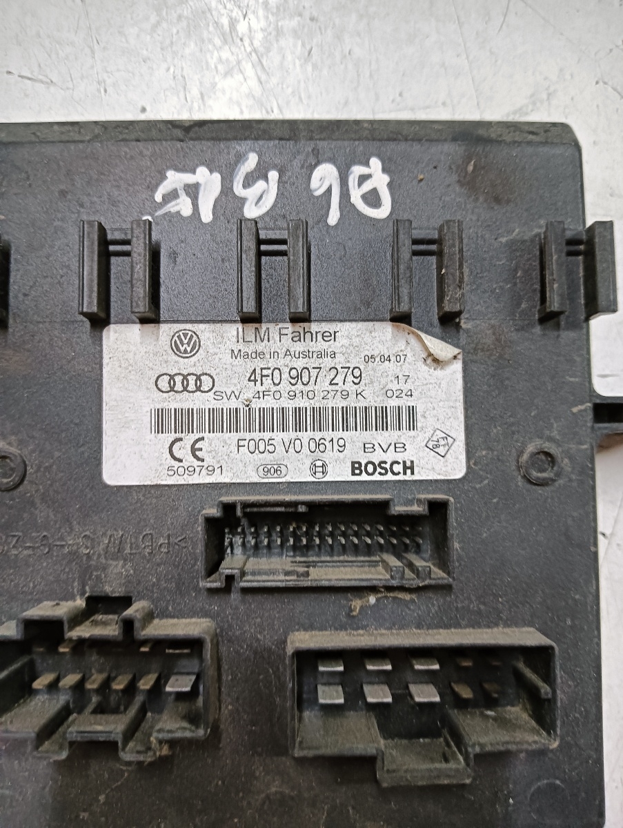 Modul de confort AUDI A6/S6 III Saloon 4F2, C6 2004 - 2011 TDI quattro BMK VAG 4f0907279 – foto 2
