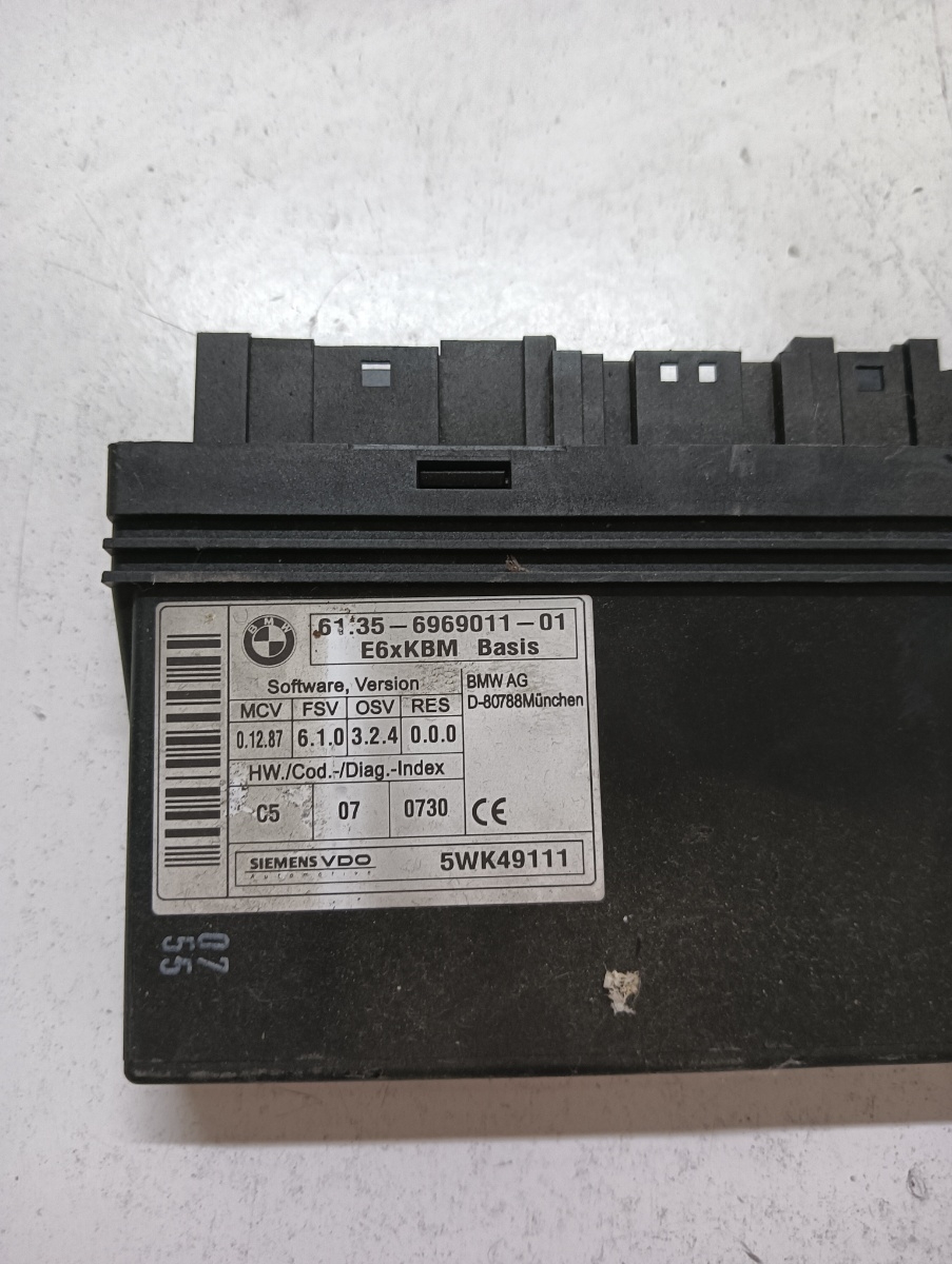 Modul de confort BMW 5 E60 2001 - 2010 6969011 – foto 2