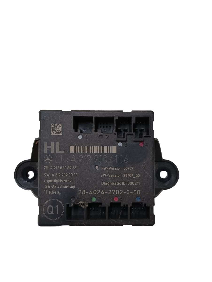 Modul de confort MERCEDES-BENZ C-CLASS W204 2007 - 2014 A2129004106