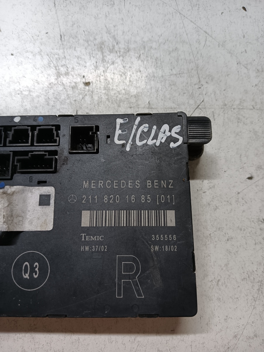 Modul de confort MERCEDES-BENZ E-CLASS W211 2002 - 2009 – foto 2