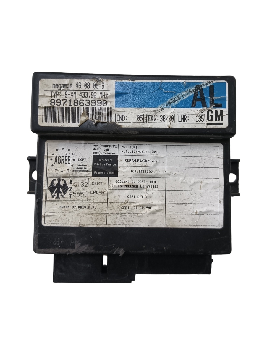 Modul de confort OPEL FRONTERA B 6B_, U99 1998 - 2002 8971863990 – foto 2