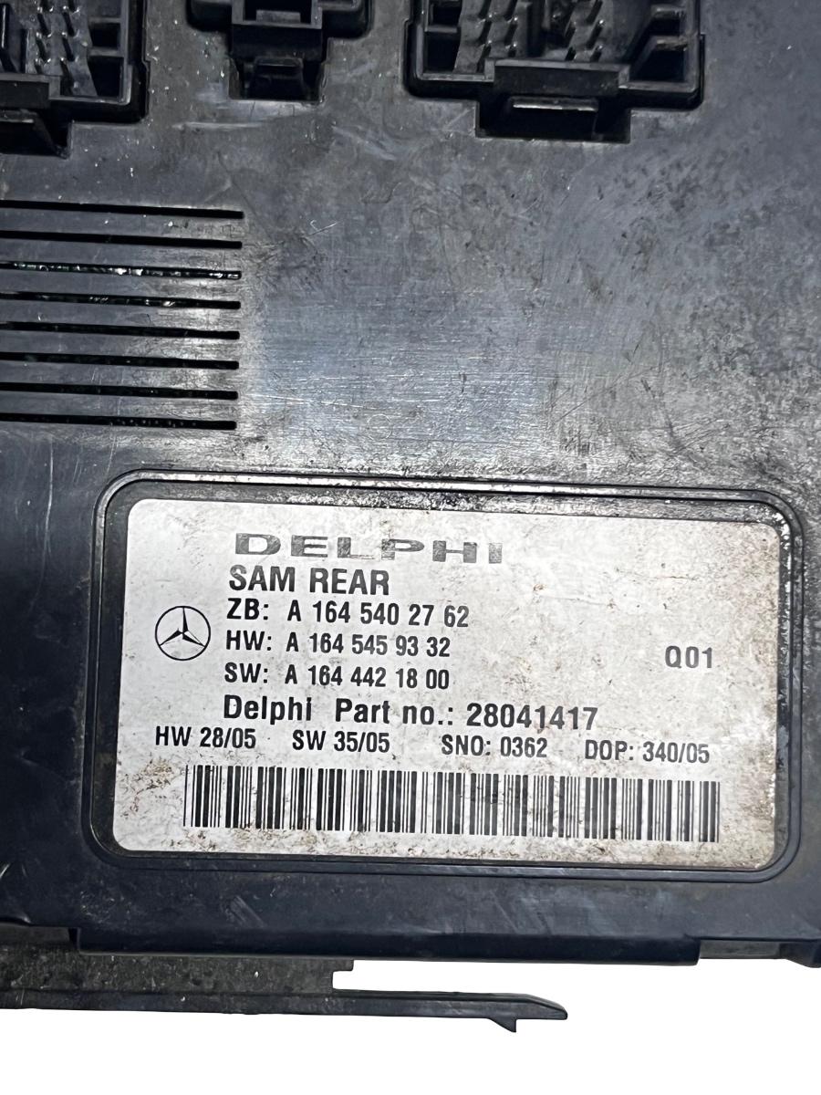 Modul de confort SAM MERCEDES-BENZ M-CLASS II W164 2005 - 2012 A1645402762 – foto 2