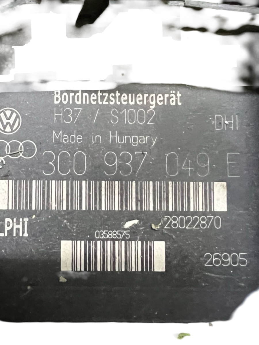 Modul de confort VOLKSWAGEN GOLF V 1K1 2003 - 2009 TDI 16V BKD VAG 3C0937049E – foto 2