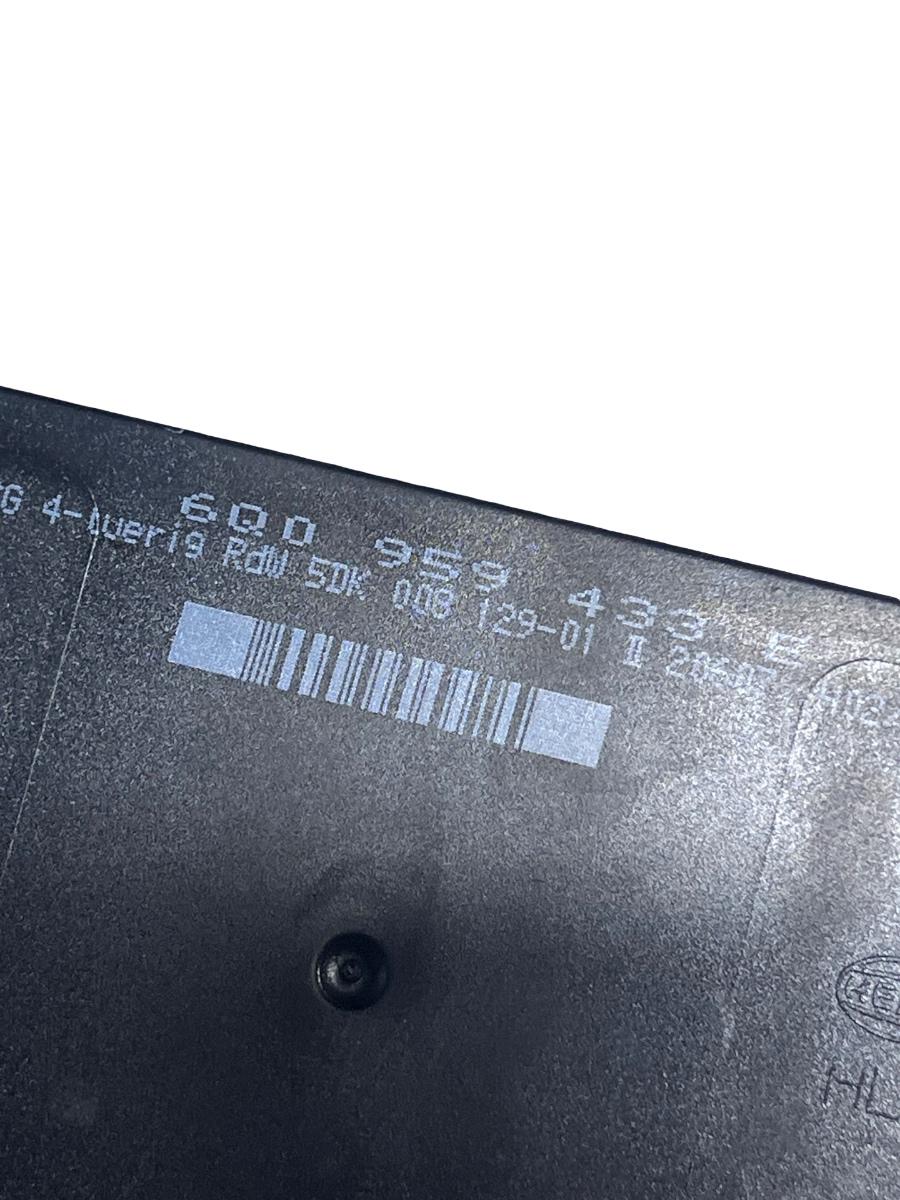 Modul de confort VOLKSWAGEN POLO 9N_ 2001 - 2012 6Q0959433E – foto 2