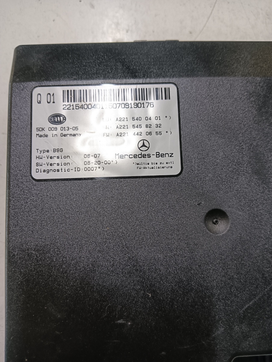 Modul de control baterie MERCEDES-BENZ S-CLASS II W221, C215 2005 - 2013 A2215400401 – foto 3