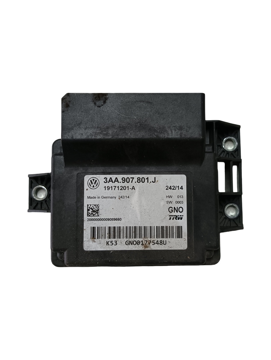Modul de control frana de mana VOLKSWAGEN PASSAT CC 357 2008 - 2012 3aa907801j