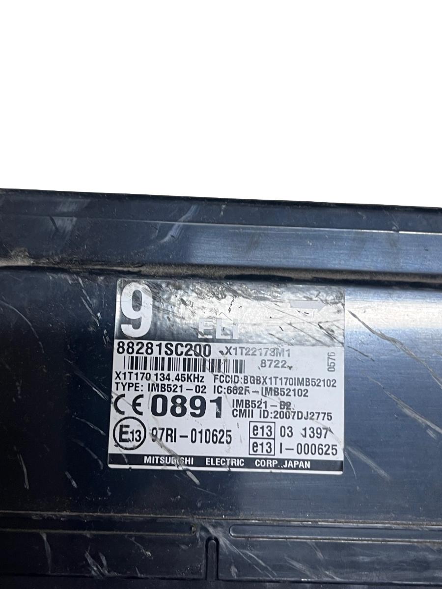 Modul imobilizator SUBARU FORESTER III SH 2007 -> 88281SC200 – foto 2