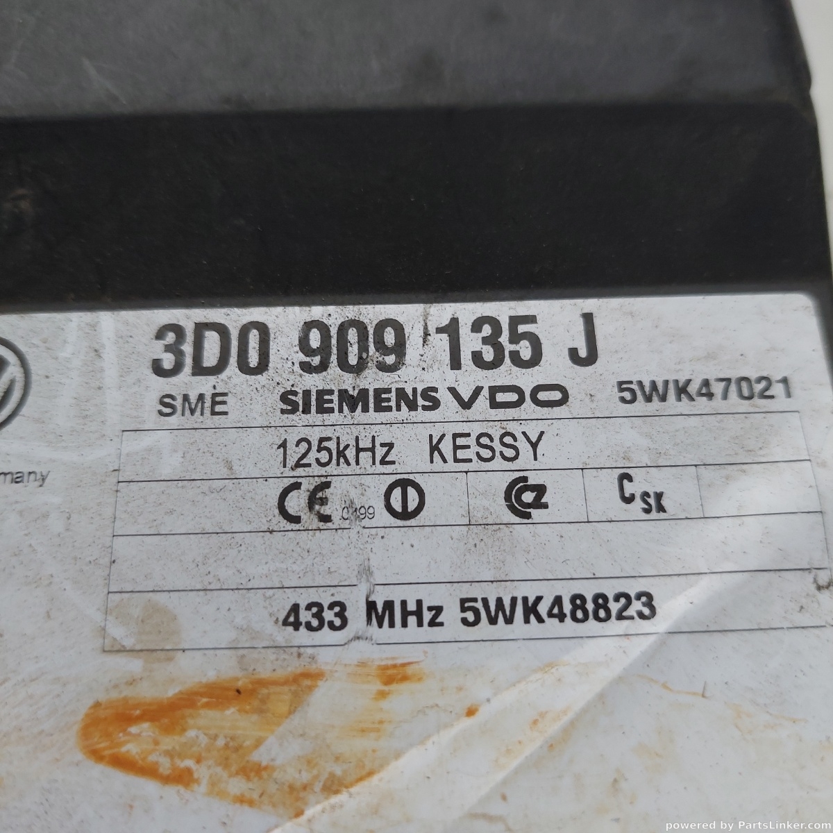 Modul inchidere centralizata VOLKSWAGEN TOUAREG (7LA, 7L6, 7L7) [ 2002 - 2013 ] OEM 3d0909135j – foto 2