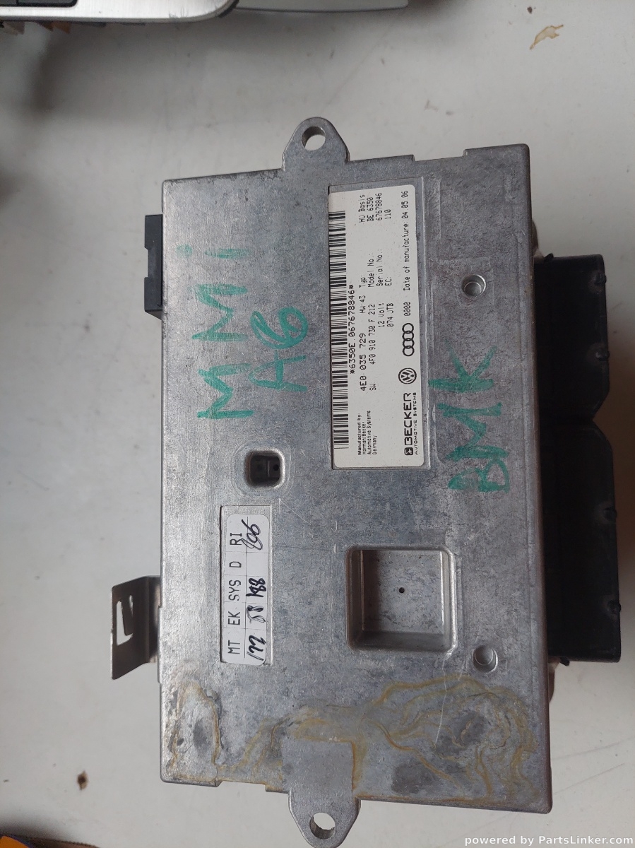 Modul interfata MMI AUDI A6/S6 III Saloon (4F2, C6) [ 2004 - 2011 ] OEM 4e0035729