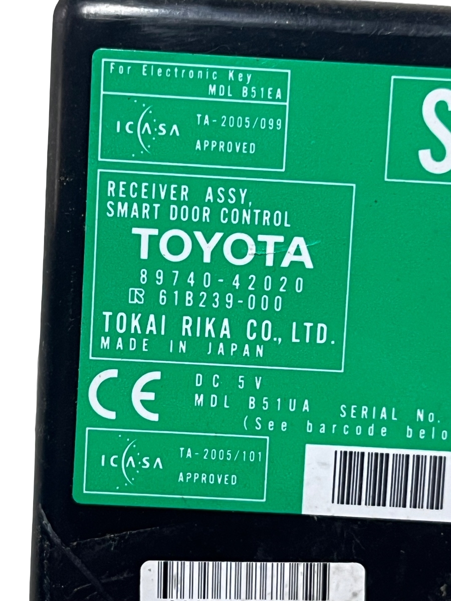 Modul Keyless entry TOYOTA RAV 4 III _A3_ 2005 - 2013 89740-42020 – foto 4