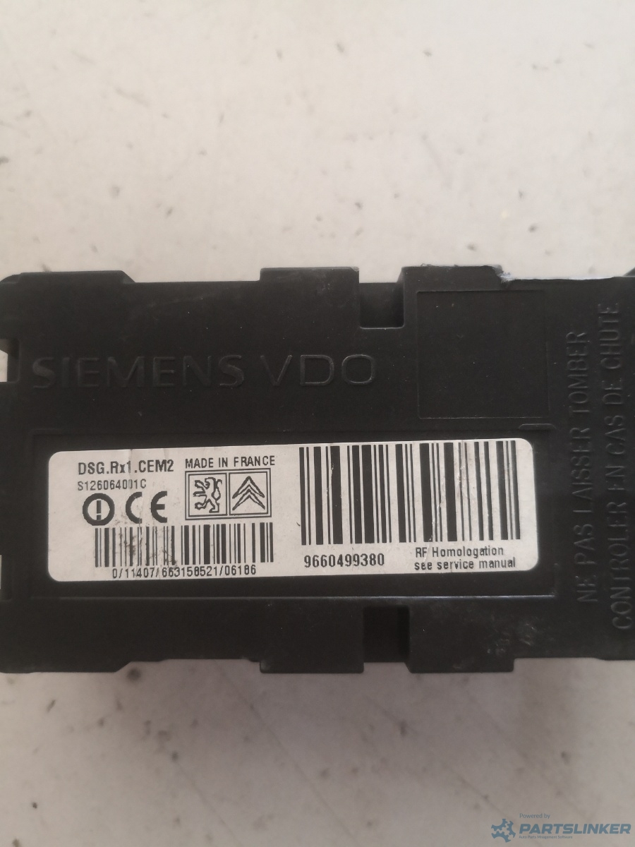 Modul presiune rotii  PEUGEOT 407 (6D_) [ 2004 - > ] OEM 9660499380 – foto 2