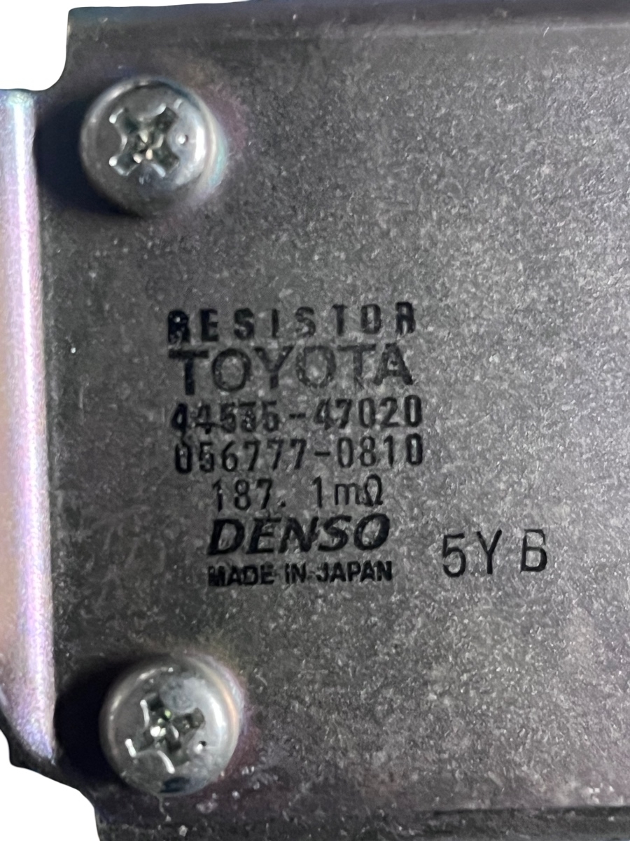 Modul rezistor control putere  TOYOTA PRIUS Hatchback _W2_ 2003 - 2009 4453547020 – foto 3