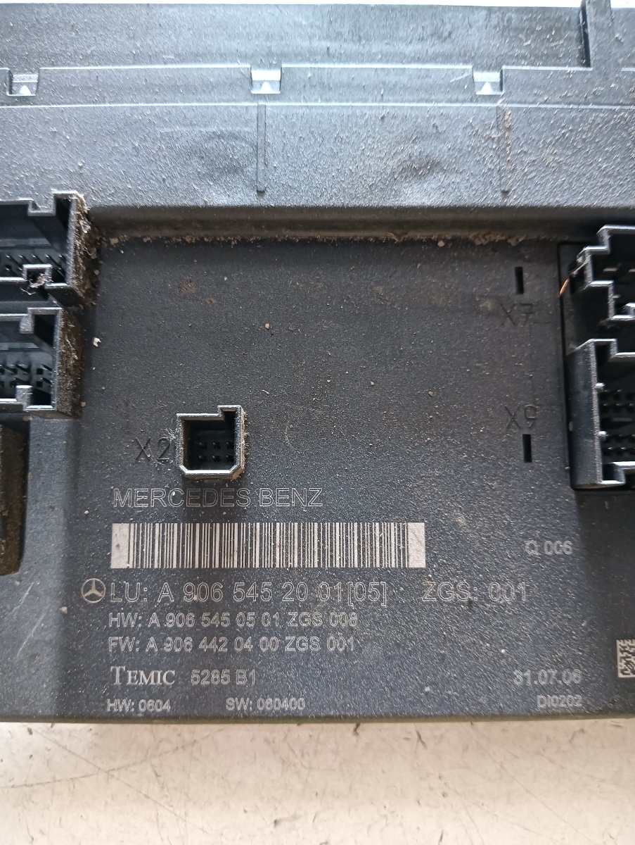 Modul Sam  VOLKSWAGEN CRAFTER 30-50 Box (2E_) [ 2006 - 2016 ] TDI (BJK, CEBB) 80KW|109HP OEM A9065452001 – foto 2