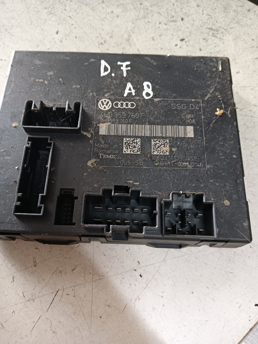 Modul scaun AUDI A8 III (4H2, 4H8, 4HC, 4HL) [ 2009 - 2018 ] OEM 4h0959760f – foto 2