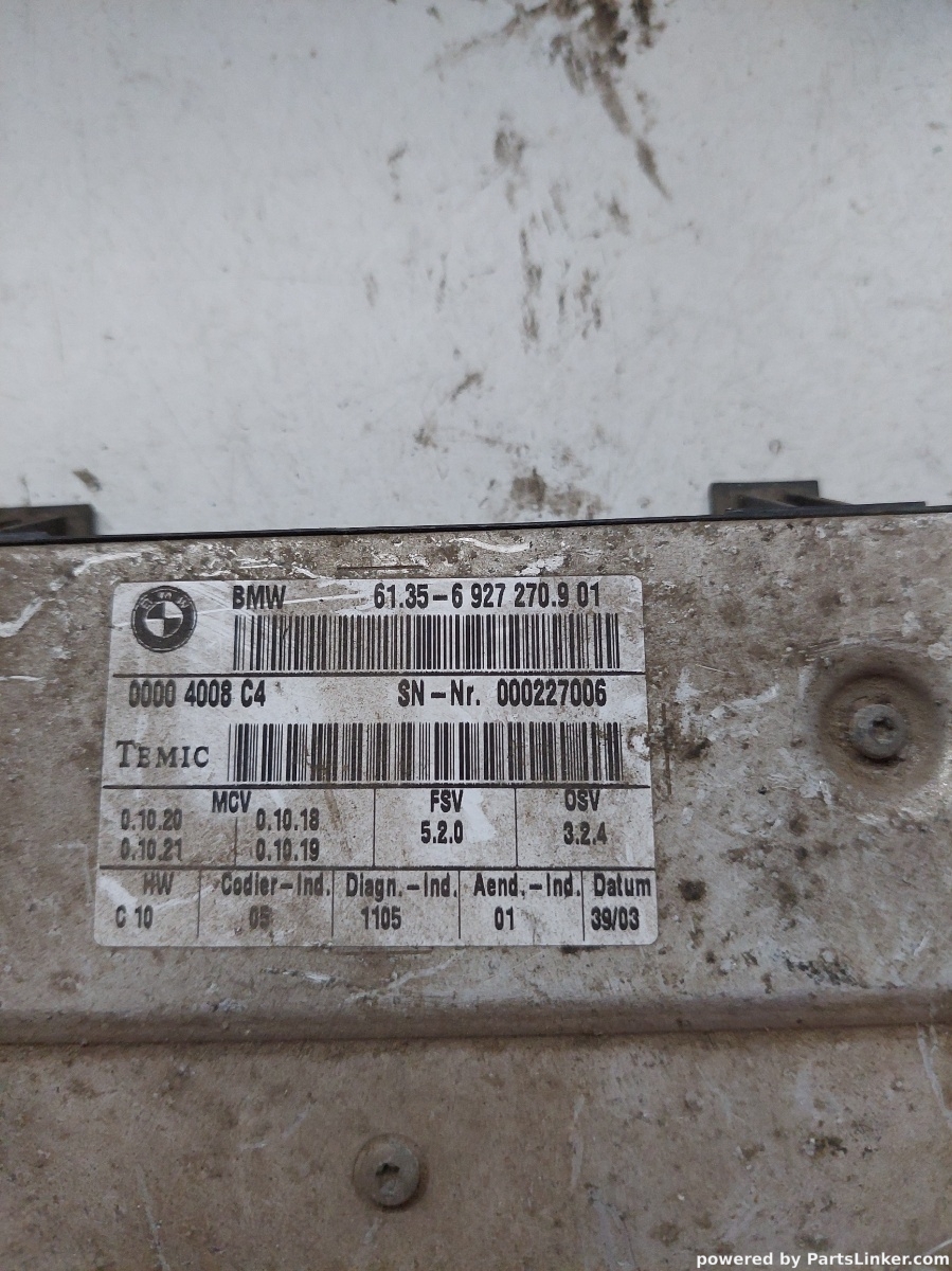 Modul scaun BMW 5 (E60) [ 2001 - 2010 ] OEM 6927270901 – foto 2