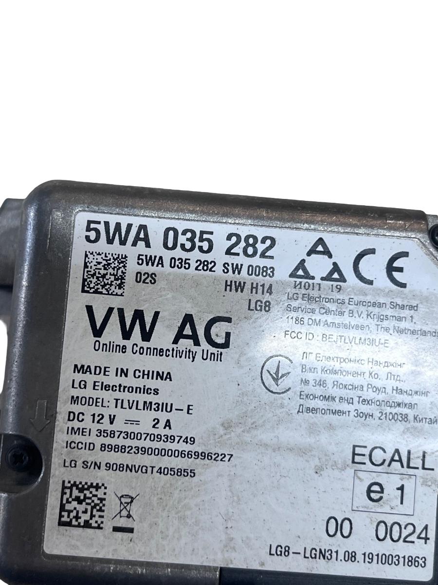 Modul Telefon SKODA SCALA (NW) [ 2019 -> ] 5WA035282 – foto 2