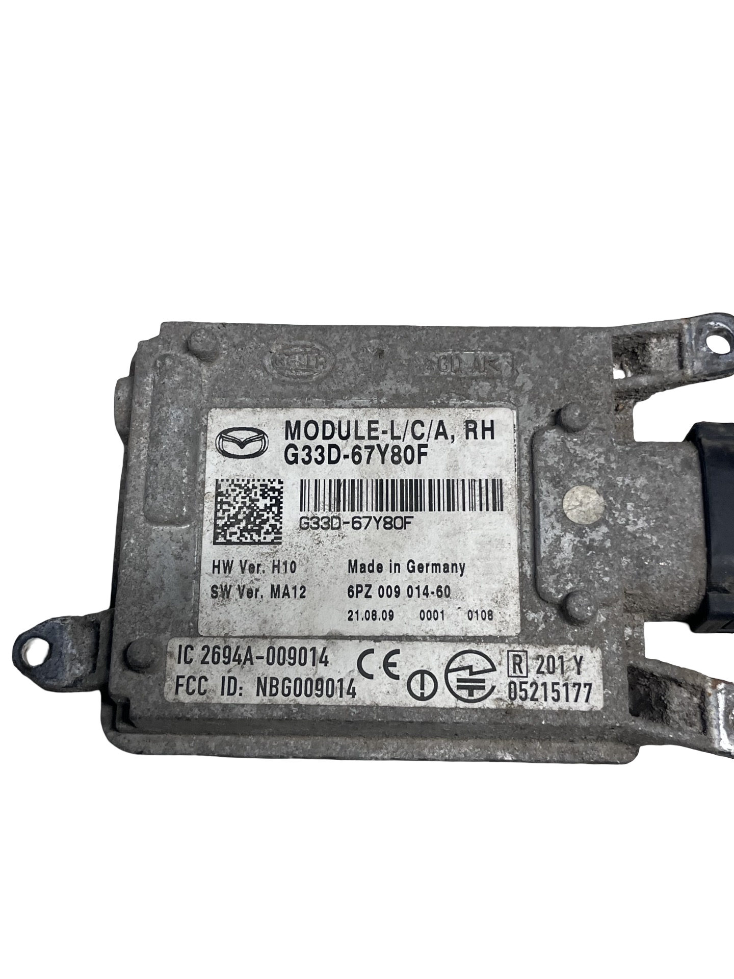 Modul Unghi Mort Mazda 6 2 Sedan 2007–2012 - cod: G33D-67Y80F – foto 2