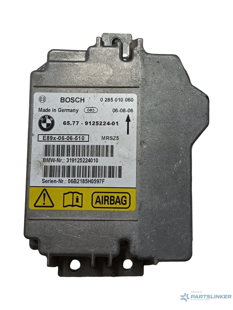 Modul/unitate de control airbaguri BMW 3 V E90 2004 - 2012 0285010060