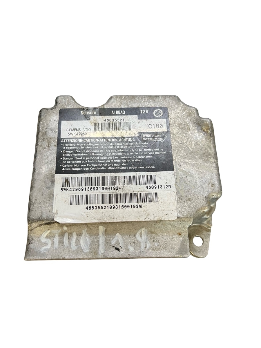 Modul/unitate de control airbaguri FIAT STILO 192_ 2001 - 2010 5WK42969 – foto 2