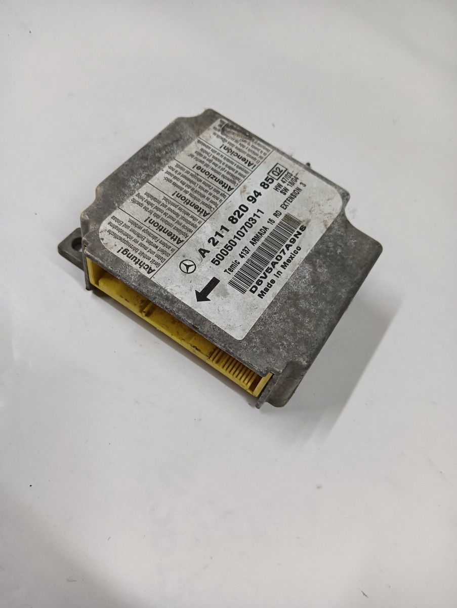 Modul/unitate de control airbaguri MERCEDES-BENZ E-CLASS W211 2002 - 2009 A2118209485 – foto 2