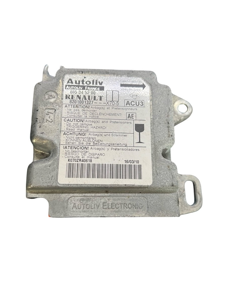 Modul/unitate de control airbaguri RENAULT MASTER II Box FD 1998 - > 8201001327 – foto 2