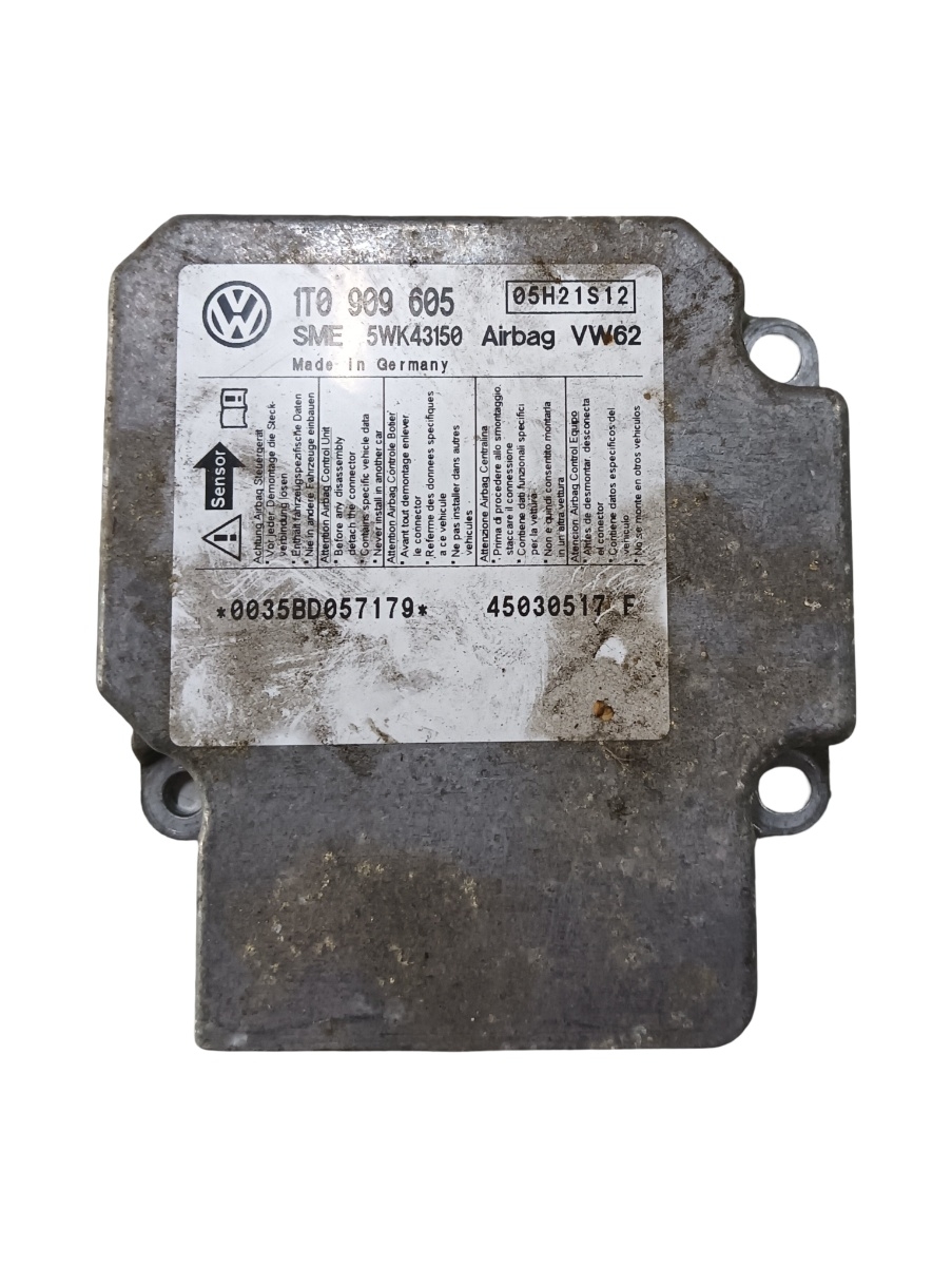 Modul/unitate de control airbaguri VOLKSWAGEN TOURAN 1T1, 1T2 2003 - 2010 1t0909605
