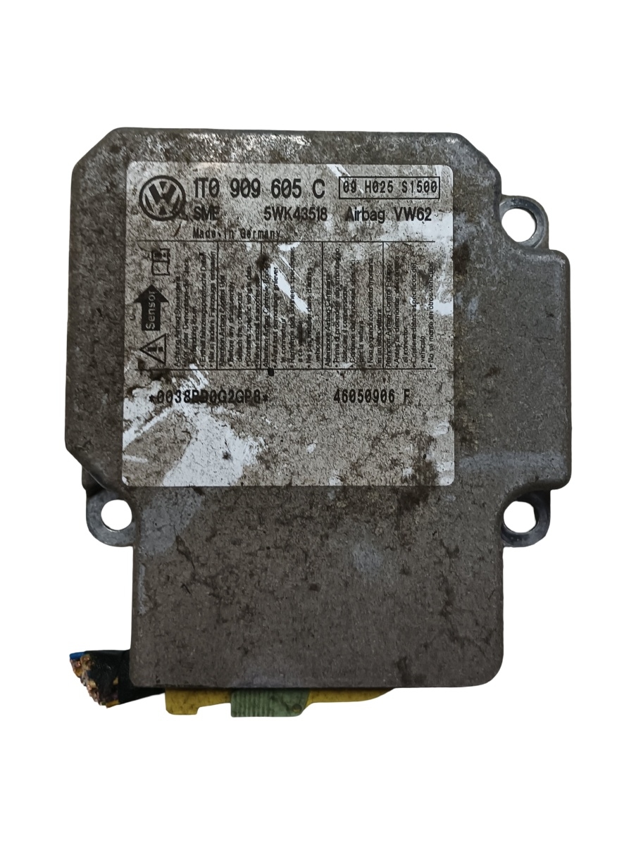 Modul/unitate de control airbaguri VOLKSWAGEN TOURAN 1T1, 1T2 2003 - 2010 TDI BKC, BLS, BXE VAG 1t0909605c – foto 2