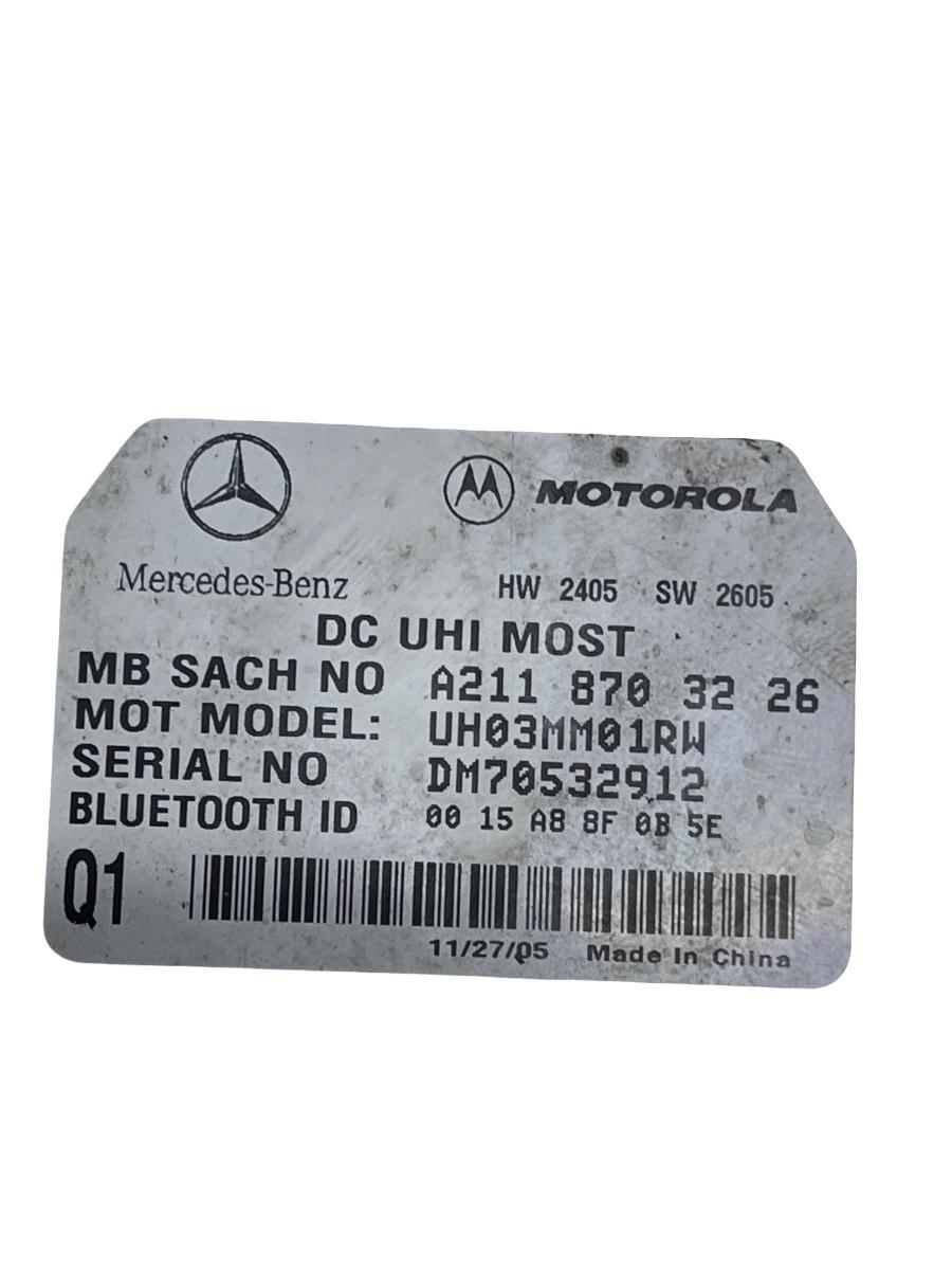 Modul/unitate de control bluetooth MERCEDES-BENZ M-CLASS II W164 2005 - 2012 A2118703226 – foto 2