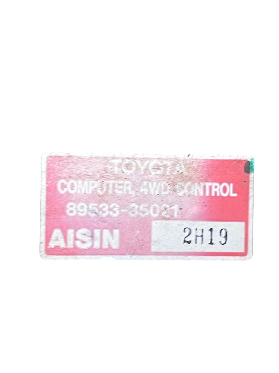 Modul/unitate de control cutie de viteze TOYOTA 4 RUNNER _N1_ 1987 - 1996 89533-35021 – foto 2