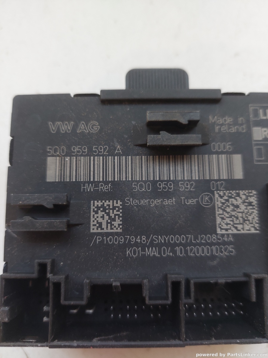 Modul usa  dreapta fata VOLKSWAGEN GOLF 7 Variant (BA5) [ 2013 - 2017 ] OEM 5q0959592a – foto 2