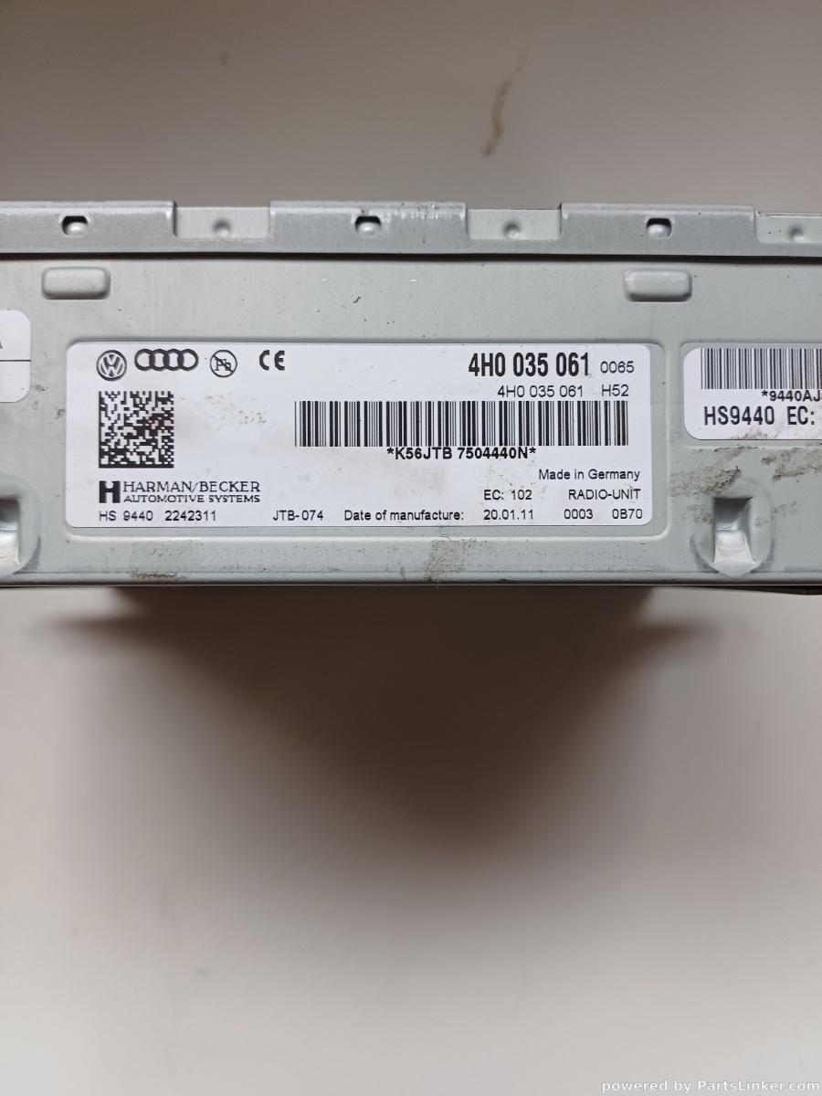 Modulator FM AUDI A8 III (4H2, 4H8, 4HC, 4HL) [ 2009 - 2018 ] OEM 4H0035061 – foto 2