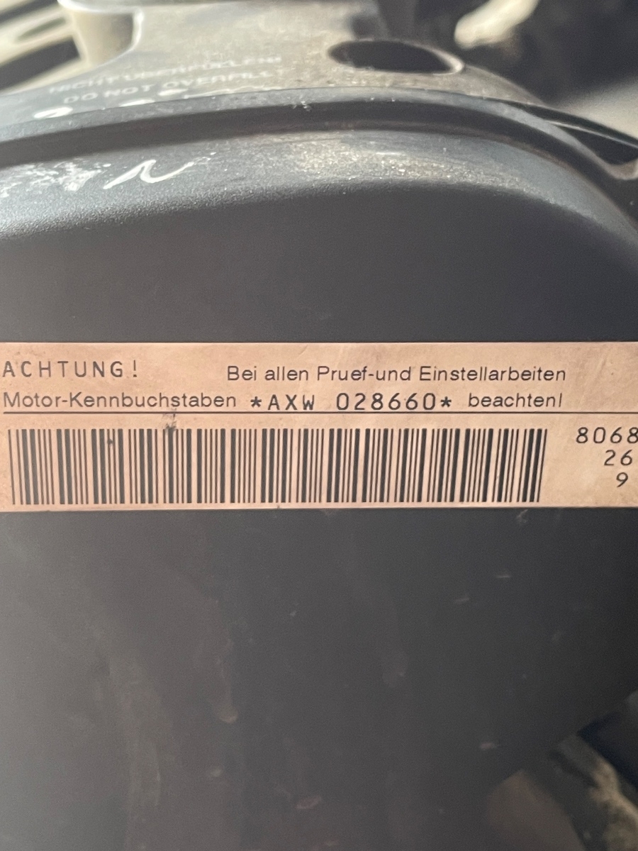 Motor VOLKSWAGEN TOURAN 1T1, 1T2 2003 - 2010 2.0 FSI AXW – foto 3