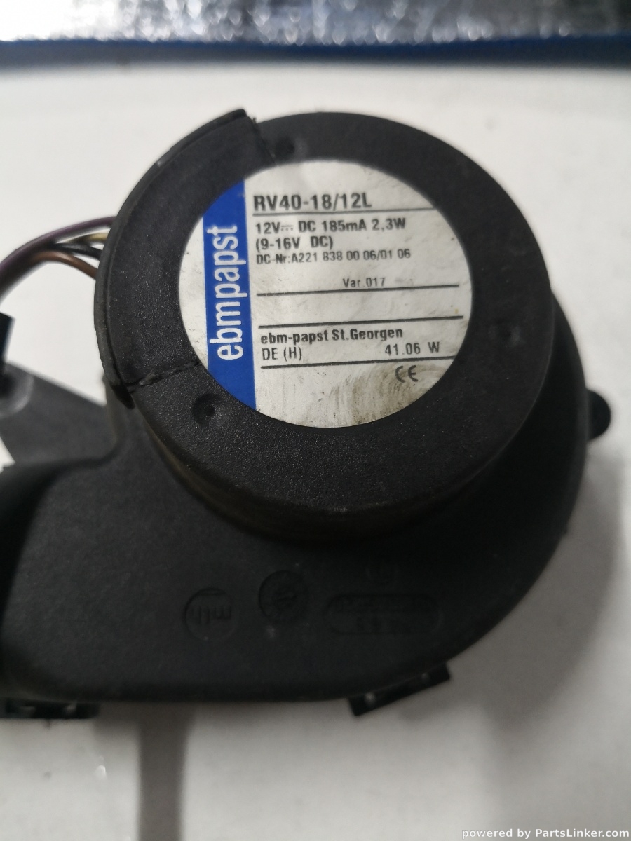 Motoras clima  MERCEDES-BENZ S-CLASS II (W221, C215) [ 2005 - 2013 ] OEM A2218380006 – foto 2