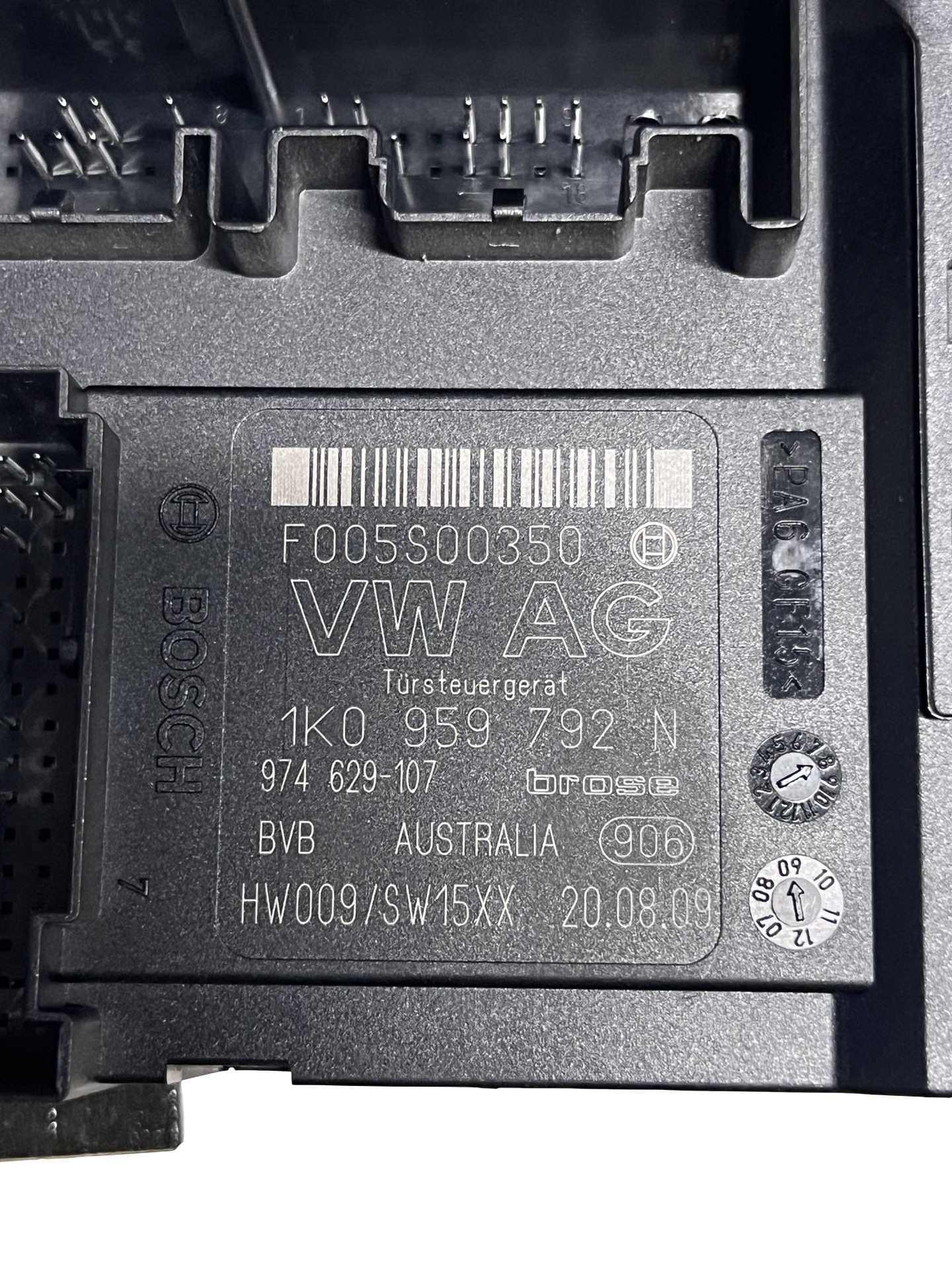 Motoras Geam Pivotant dreapta față Volkswagen Passat B6 Combi 2005–2010 - cod: 1K0959792N – foto 2