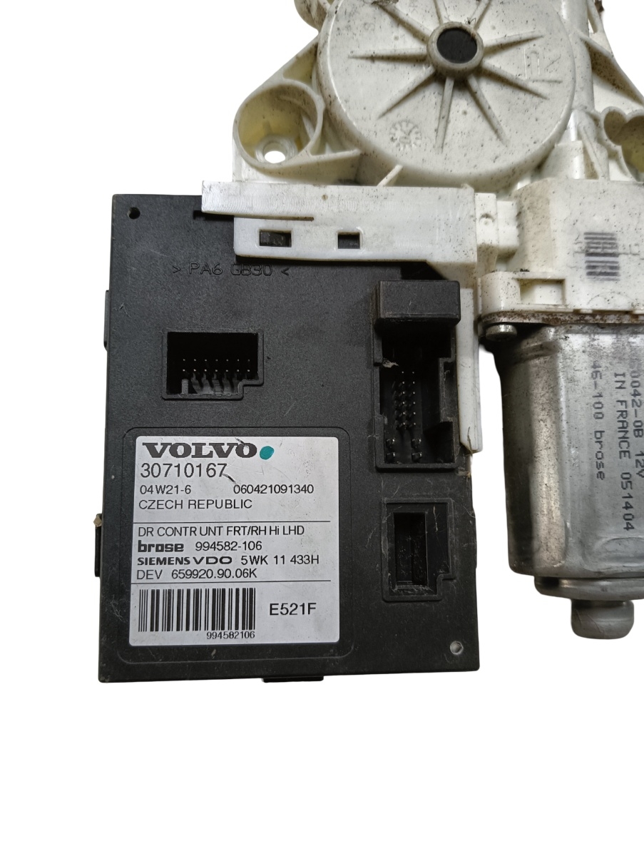 Motoras geam pivotant dreapta fata VOLVO S40 II MS, 544 2003 - 2012 30710167 – foto 2