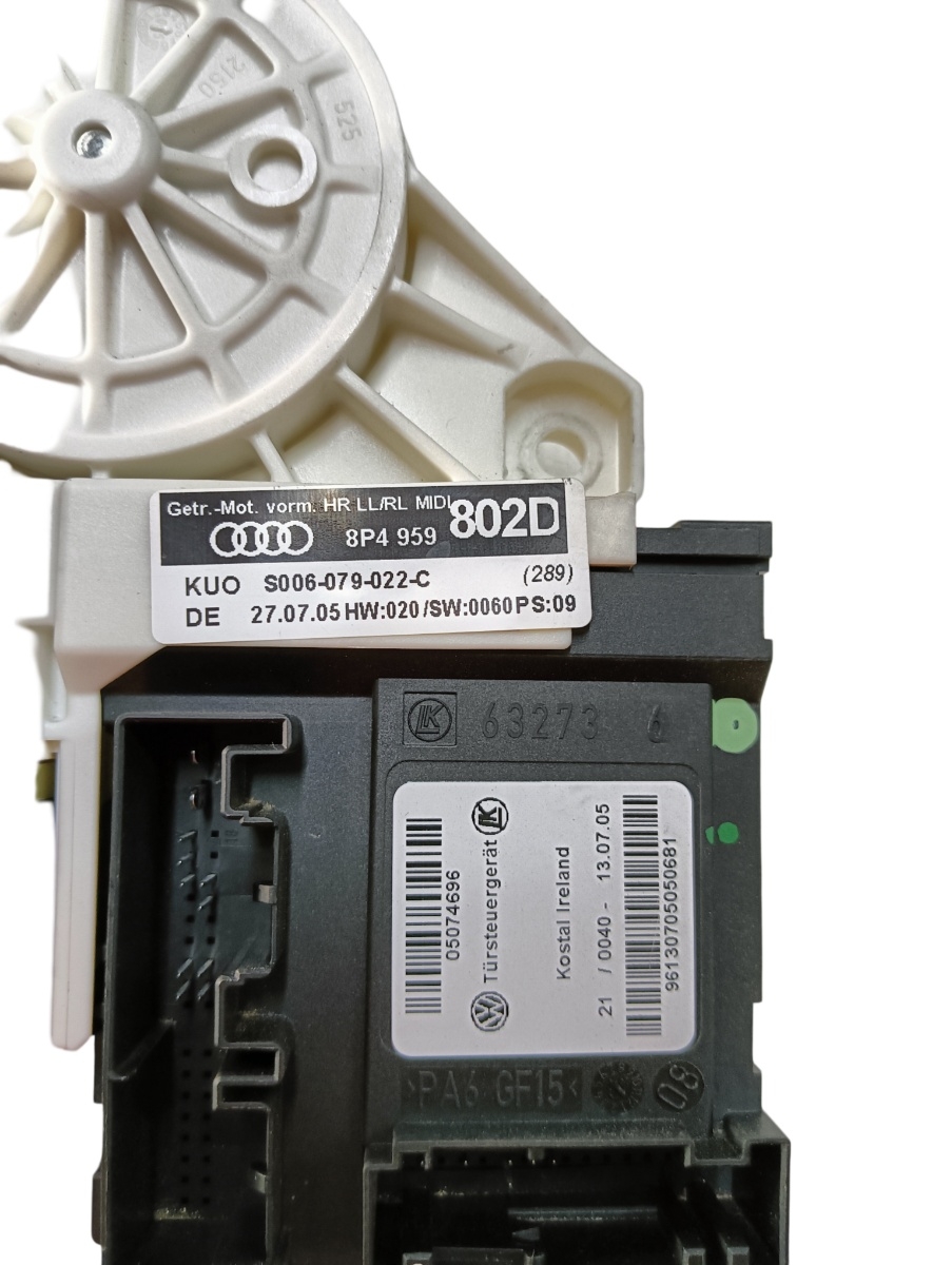 Motoras geam pivotant dreapta spate AUDI A3 II 8P1 2003 - 2013 8p4959802d – foto 2