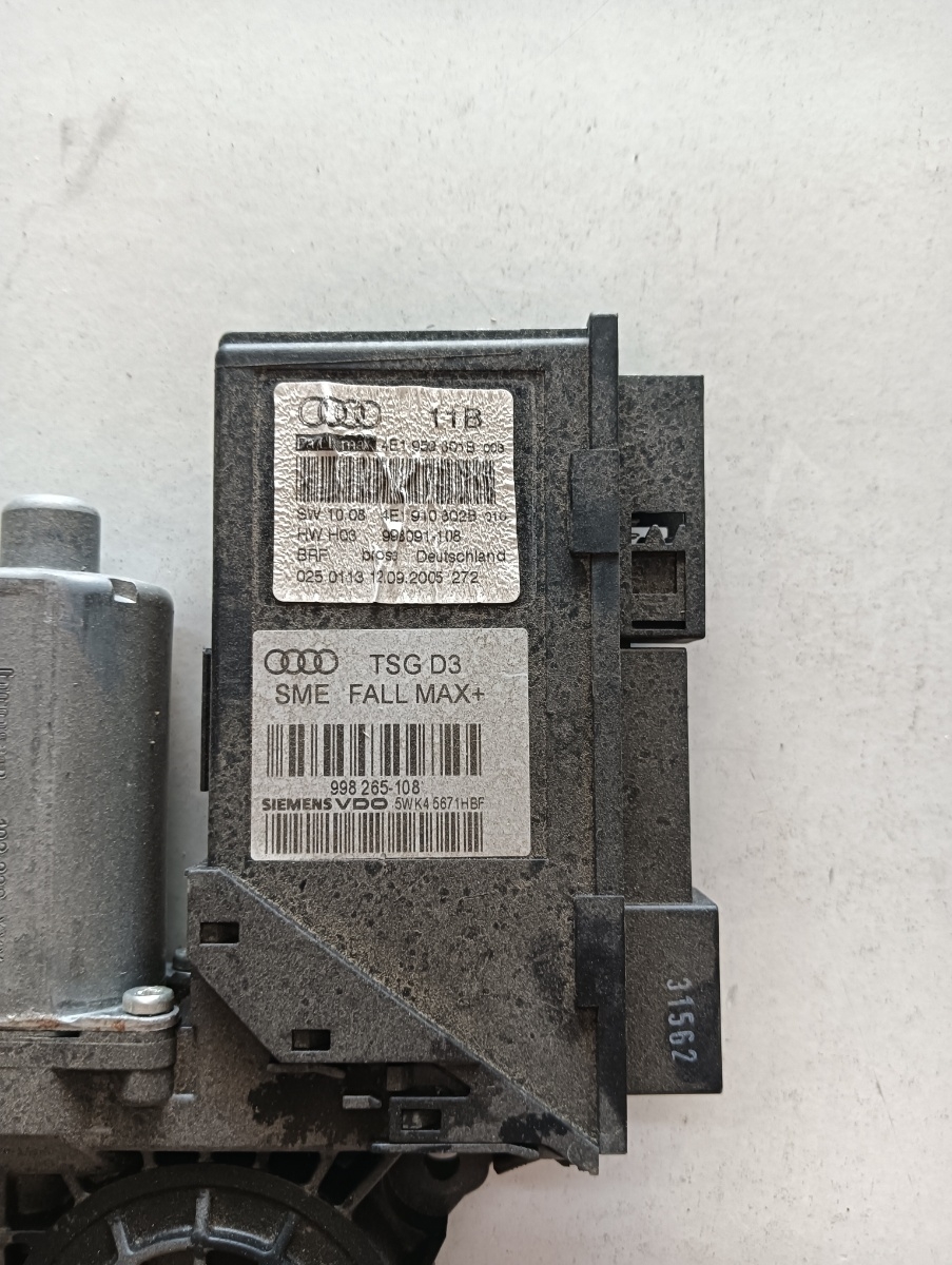 Motoras geam pivotant stanga fata AUDI A8 II 4E2, 4E8 2002 - 2010 4e1959801b – foto 2