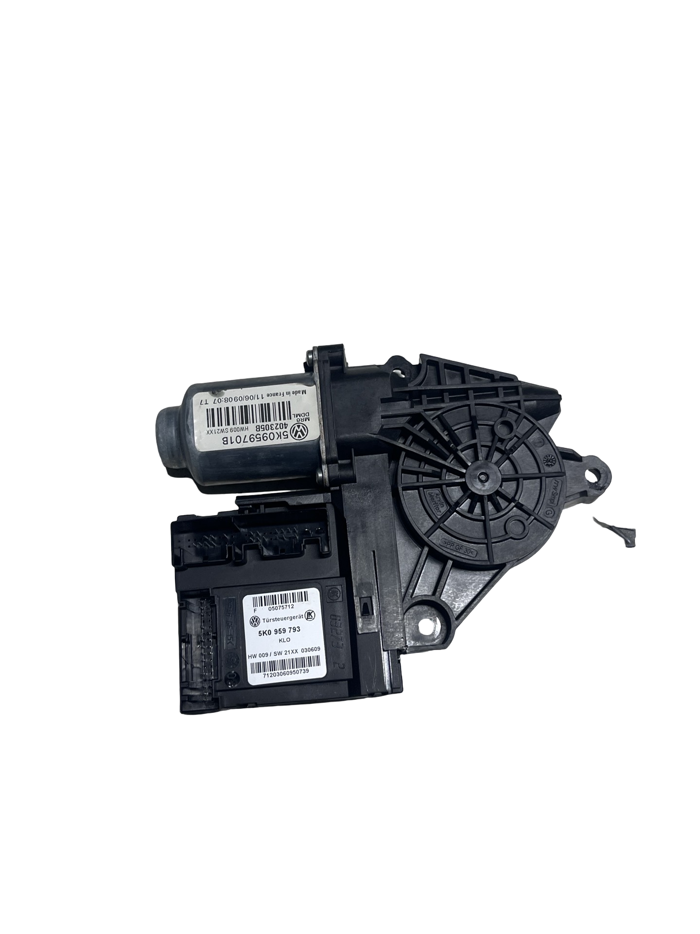 Motoras Geam Pivotant stânga față Volkswagen Golf 6 Hatchback 1.4 CAVD TSI 2008–2013 Facelift - cod: 5K0959793 – foto 2