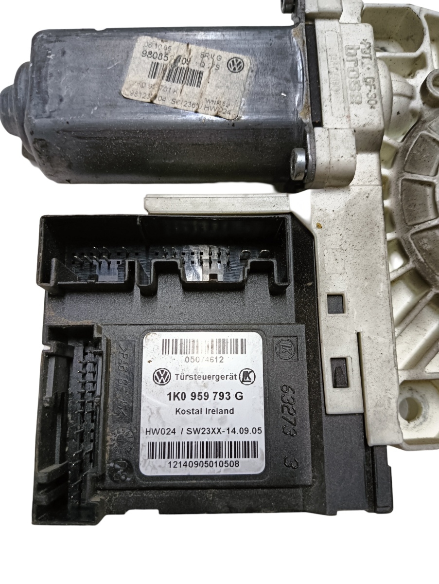 Motoras geam pivotant stanga fata VOLKSWAGEN GOLF V 1K1 2003 - 2009 VAG 1k0959793g – foto 2