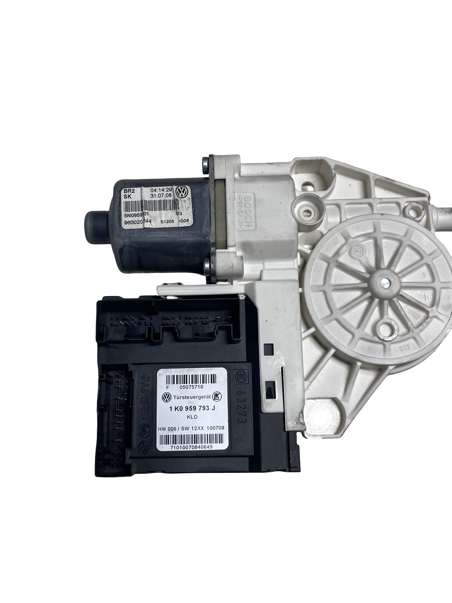 Motoras Geam Pivotant stânga față Volkswagen Tiguan 1 ( 5N ) 2007–2016 - cod: 1K0959793J