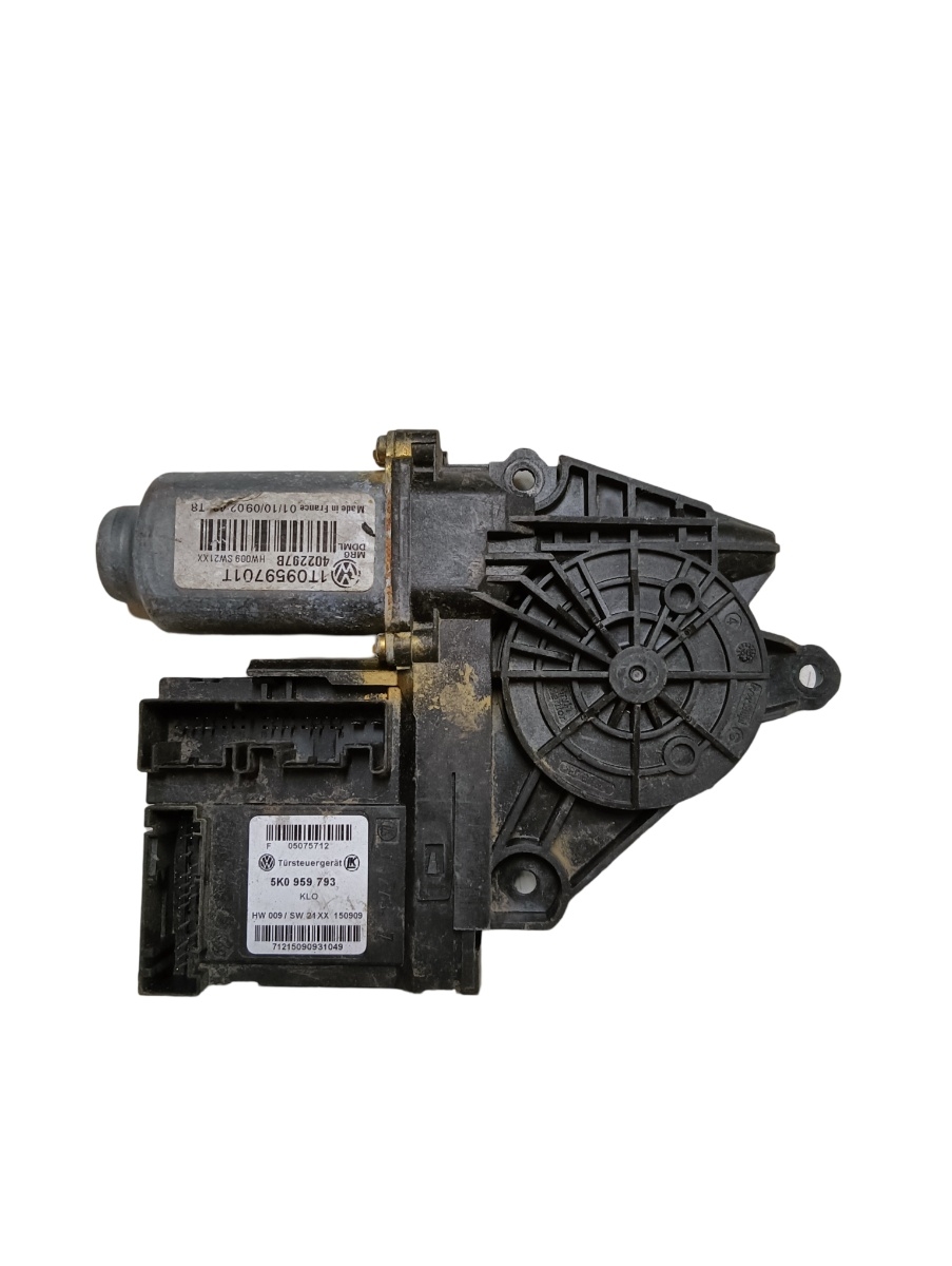 Motoras geam pivotant stanga fata VOLKSWAGEN TIGUAN 5N_ 2007 - > TDI 4motion CBBB, CFGB, SKODA OCTAVIA II Combi 1Z5 2004 - 2013 5k0959793