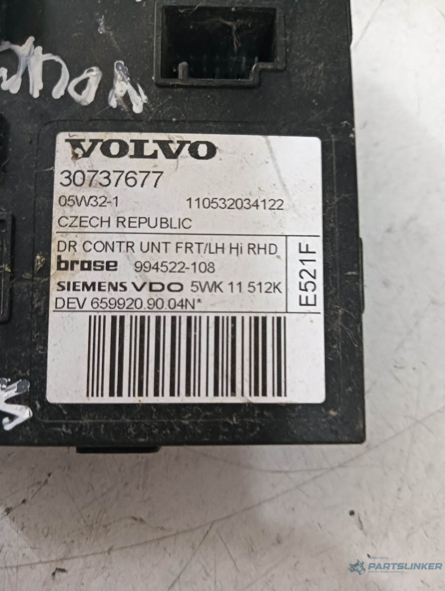 Motoras geam pivotant stanga fata VOLVO V50 MW, 545 2003 - 2012 30737677 – foto 2