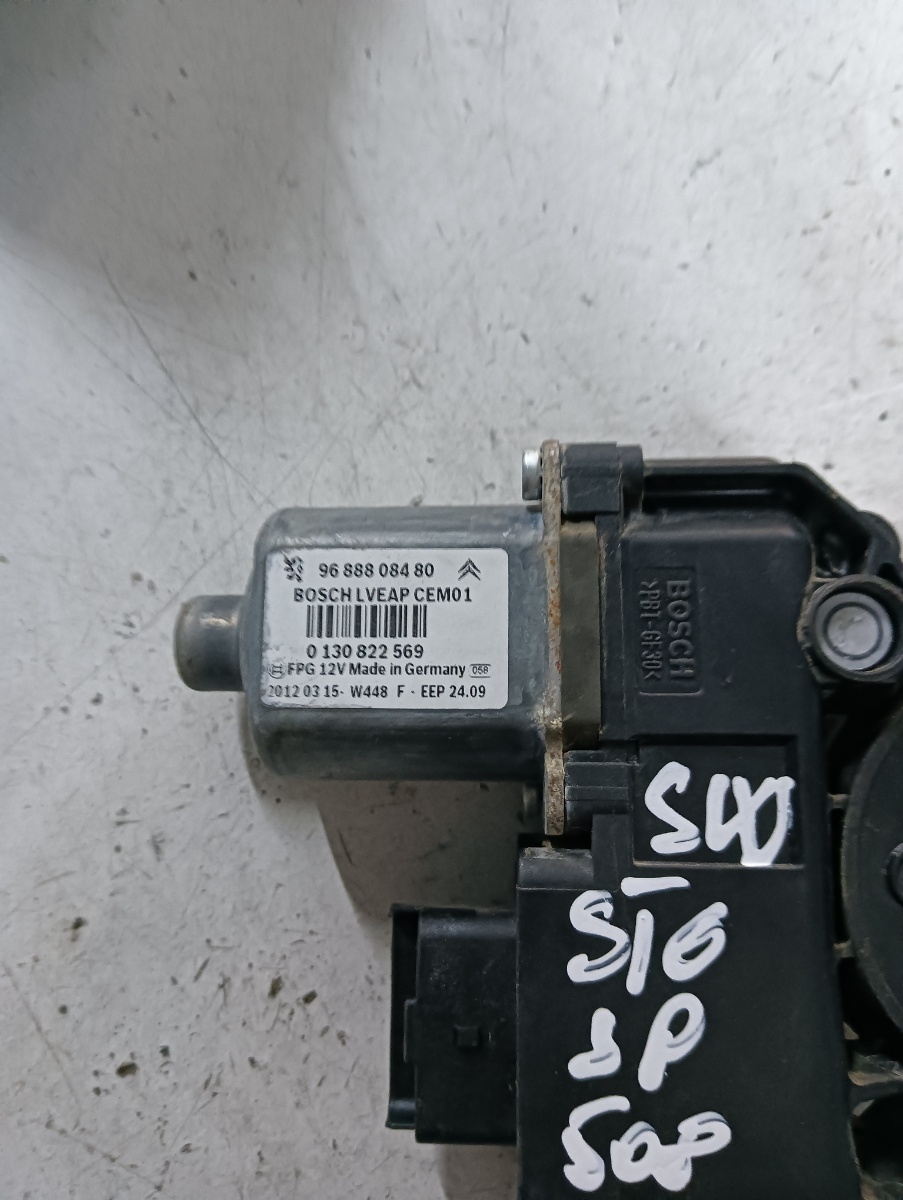 Motoras geam pivotant stanga spate PEUGEOT 508 (8D_) [ 2010 - > ] OEM 9688808480 – foto 2