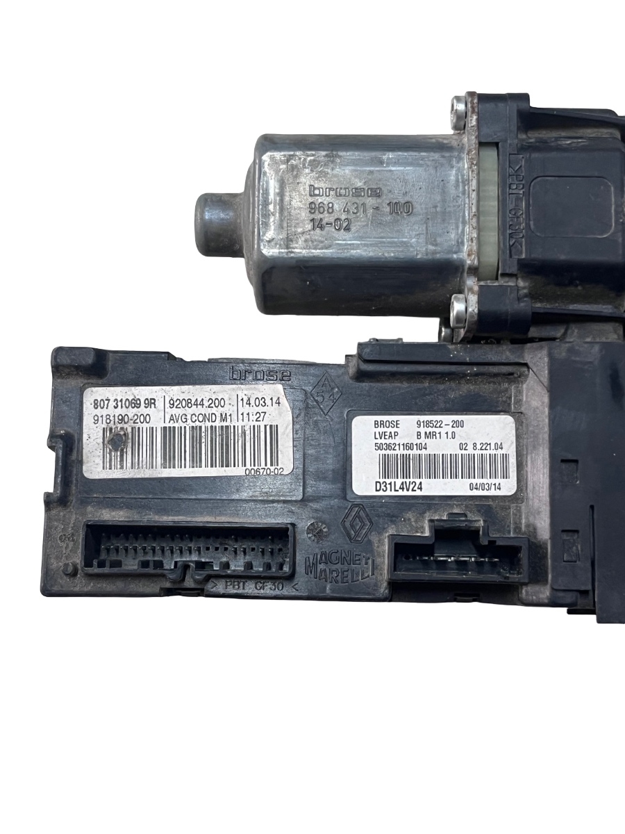 Motoras geam stanga fata RENAULT GRAND SCENIC III JZ0/1_ 2009 -> 968431-100 – foto 4